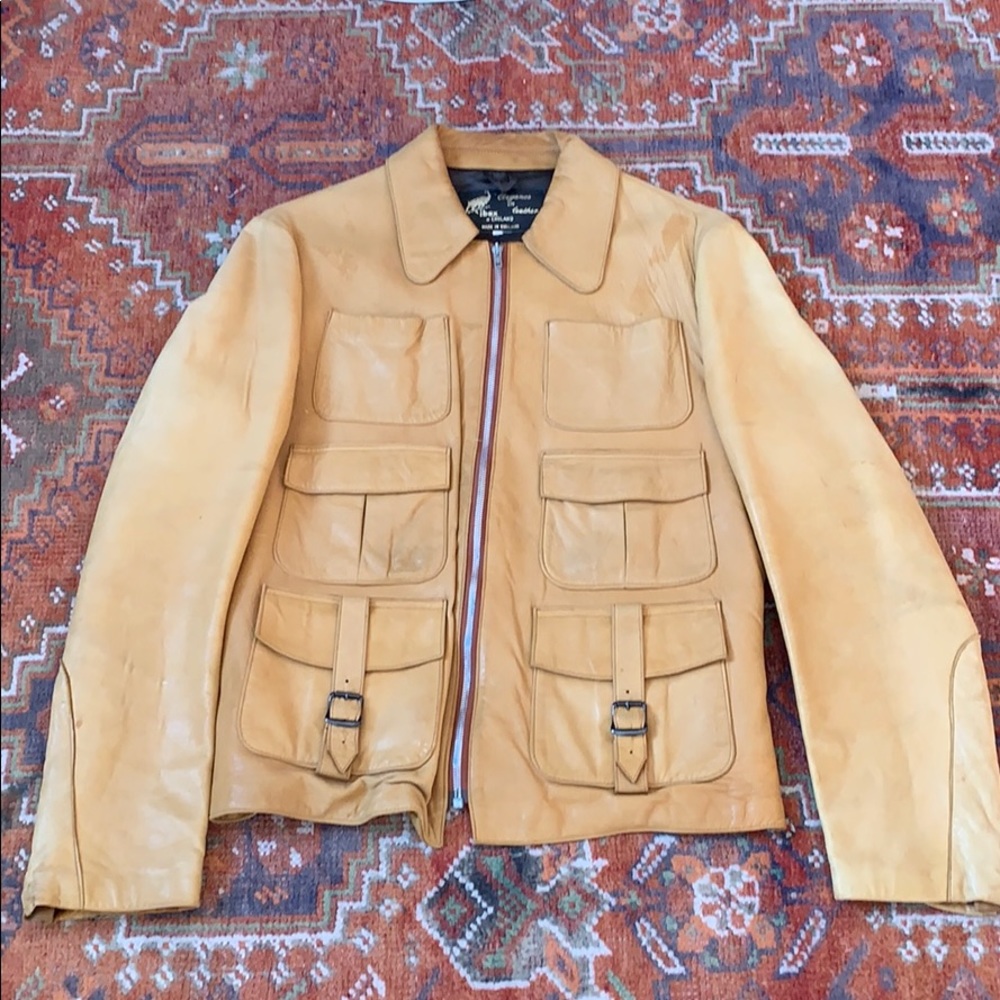 Vintage Leather Jacket - Picture 1 of 6